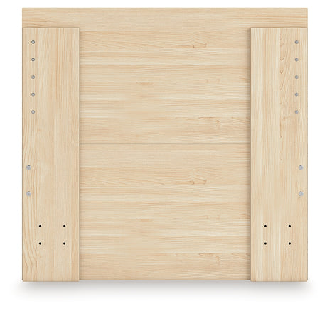 Onita bed showing platform rails