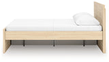 Onita Queen Platform Bed drawer open side view