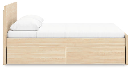 Onita Queen Platform Bed overall front view