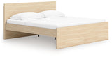 Onita Queen Platform Bed angled view