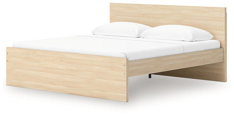 Back view of Onita King Platform Bed