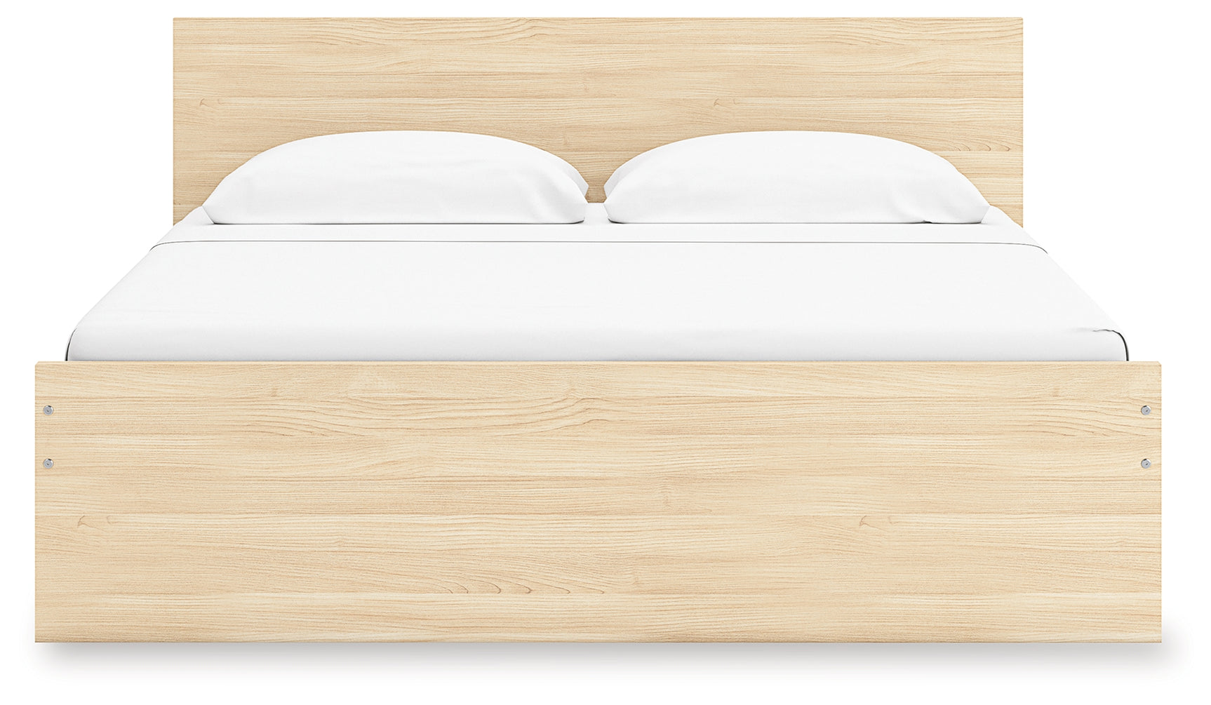 Side view of Onita King Panel Platform Bed