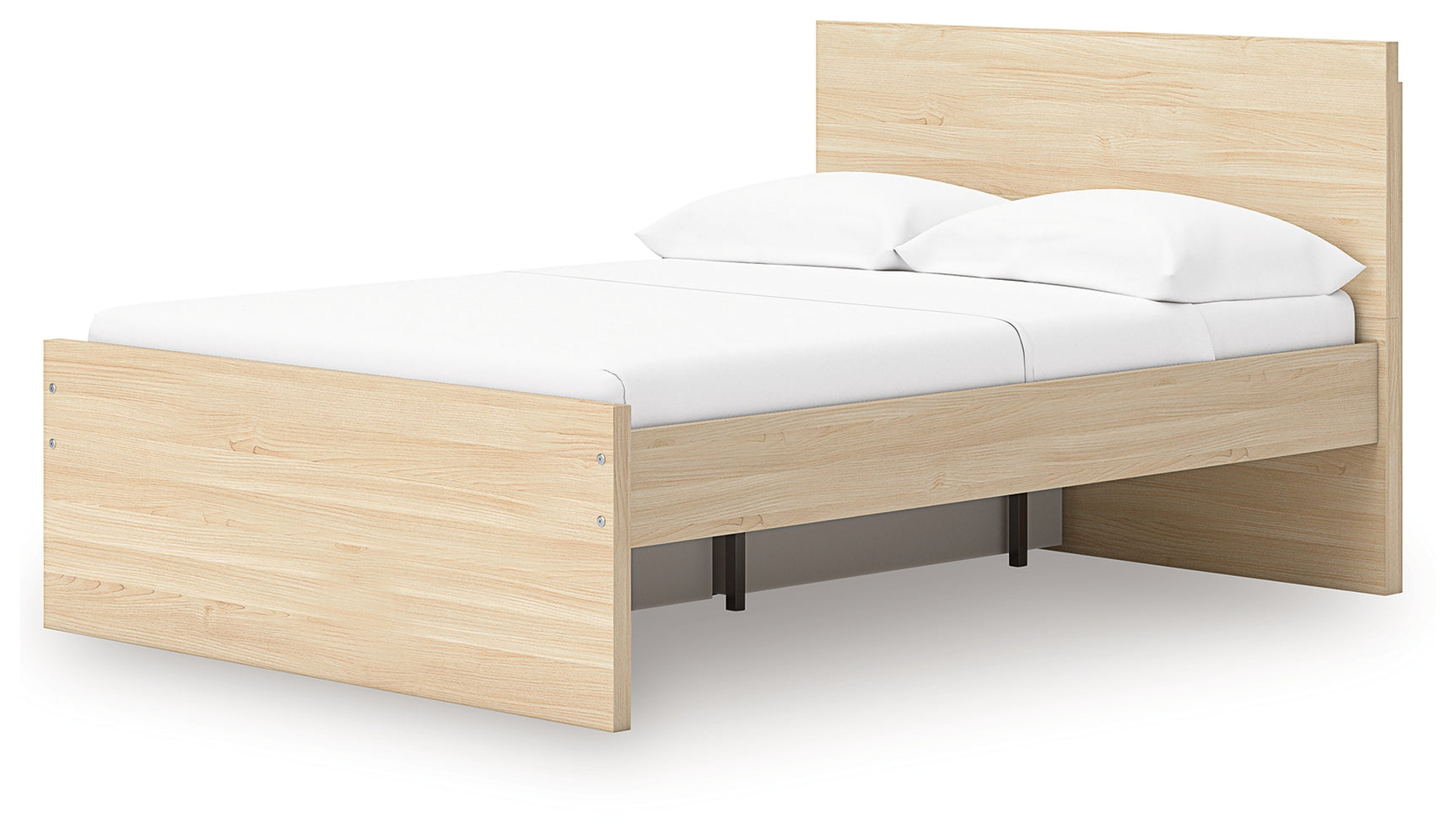 Alternate angle of Onita Platform Bed side storage