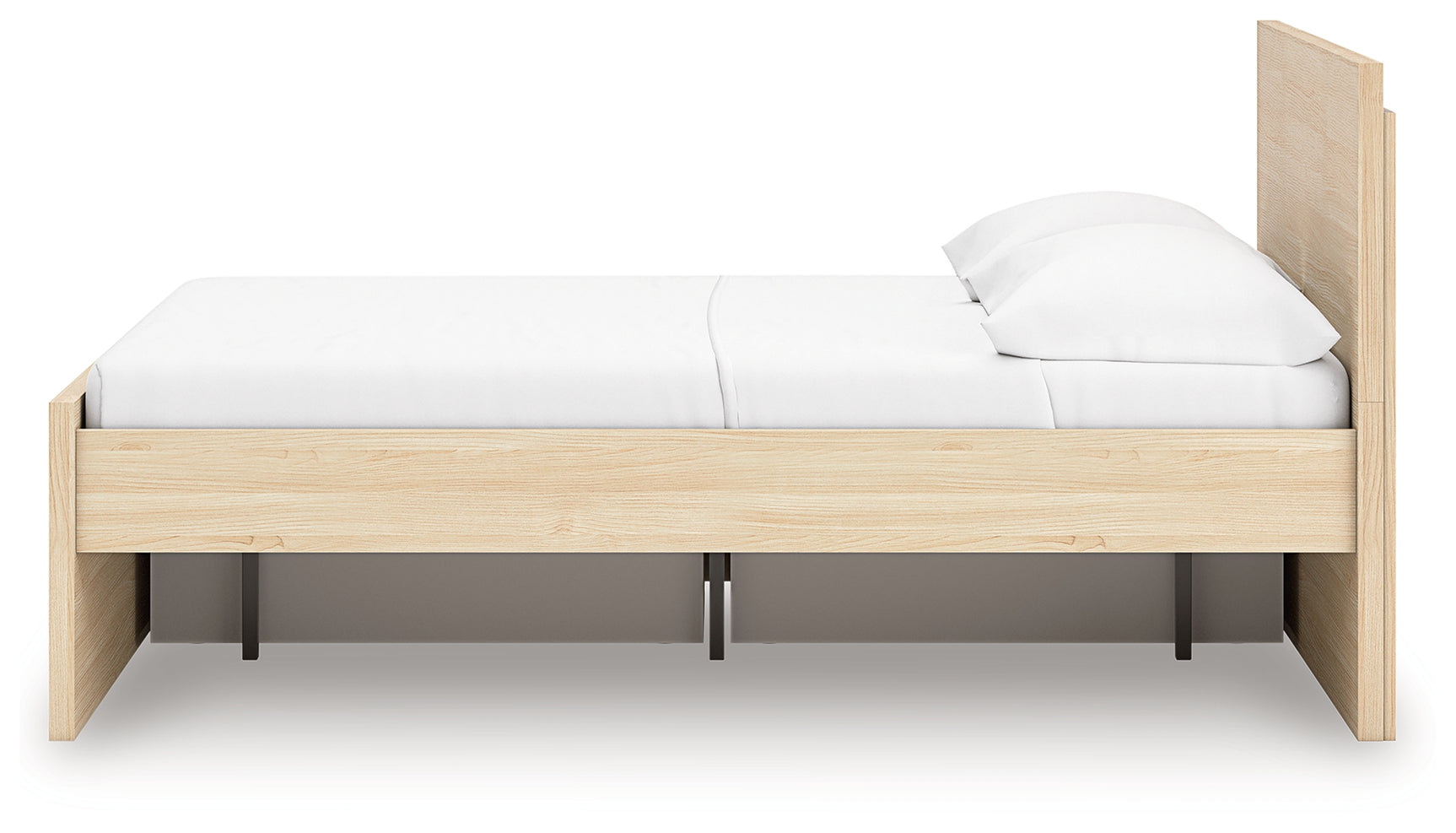 Alternate side angle showing storage drawers