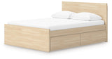 Side profile of Onita full panel bed