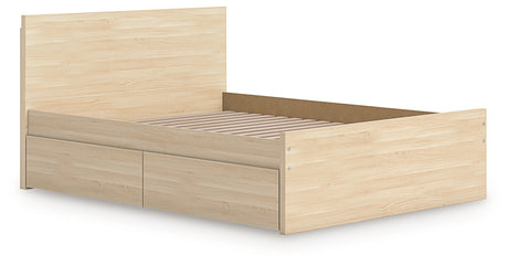 Onita bed storage drawer view