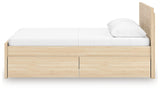 Alternate side angle of Onita full panel bed