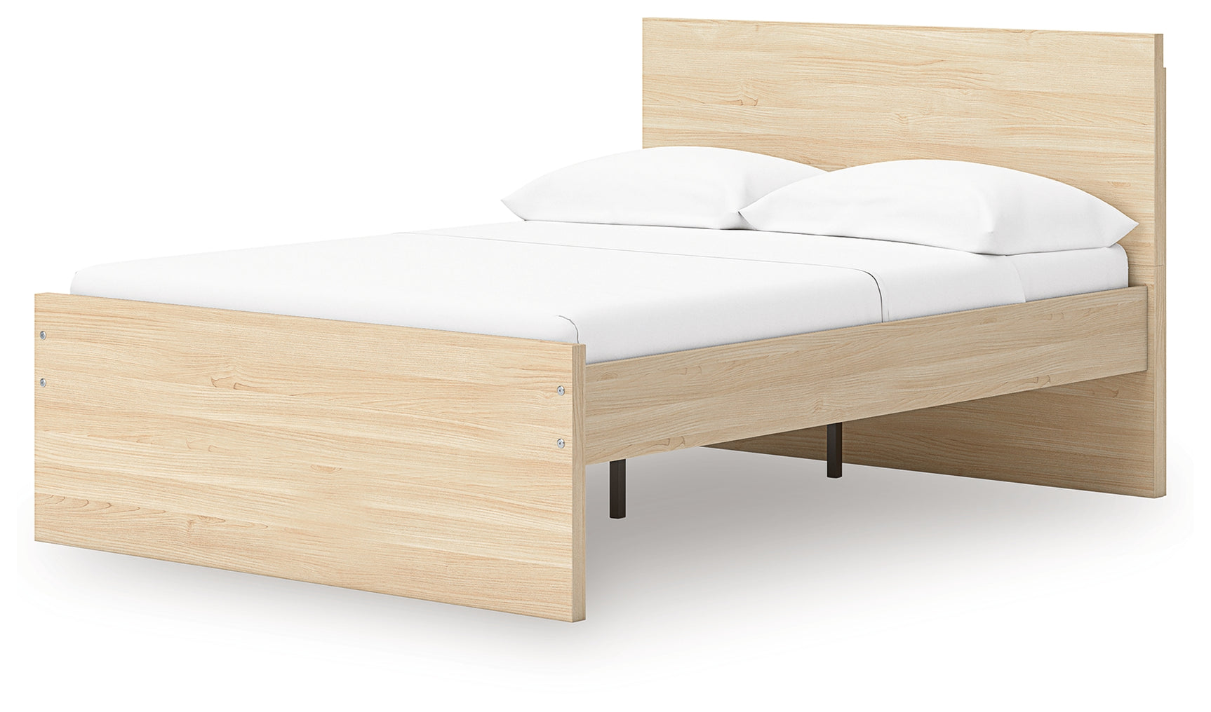 Back view of Onita Full Panel Bed