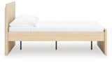 Side view of Onita King Panel Platform Bed