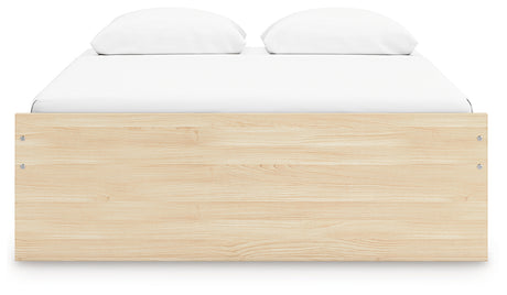 Onita Queen Platform Bed mattress support slats detail