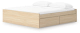 Onita King Platform Bed back view