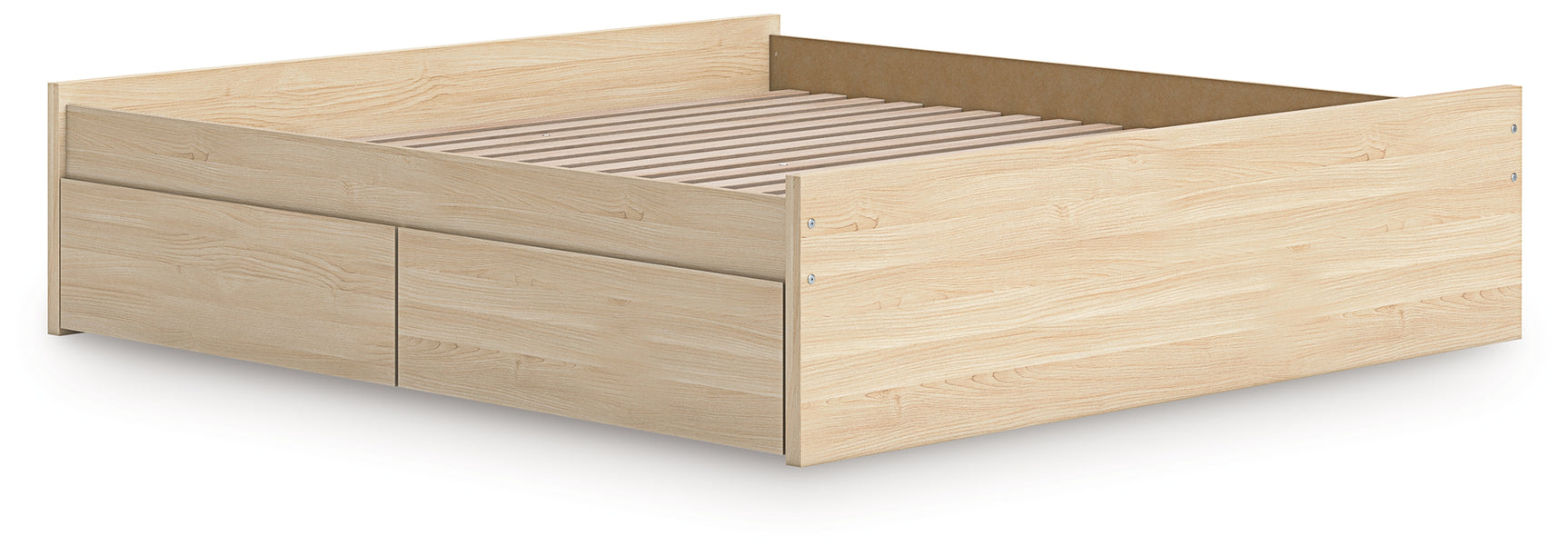 Onita King Platform Bed headboard close-up
