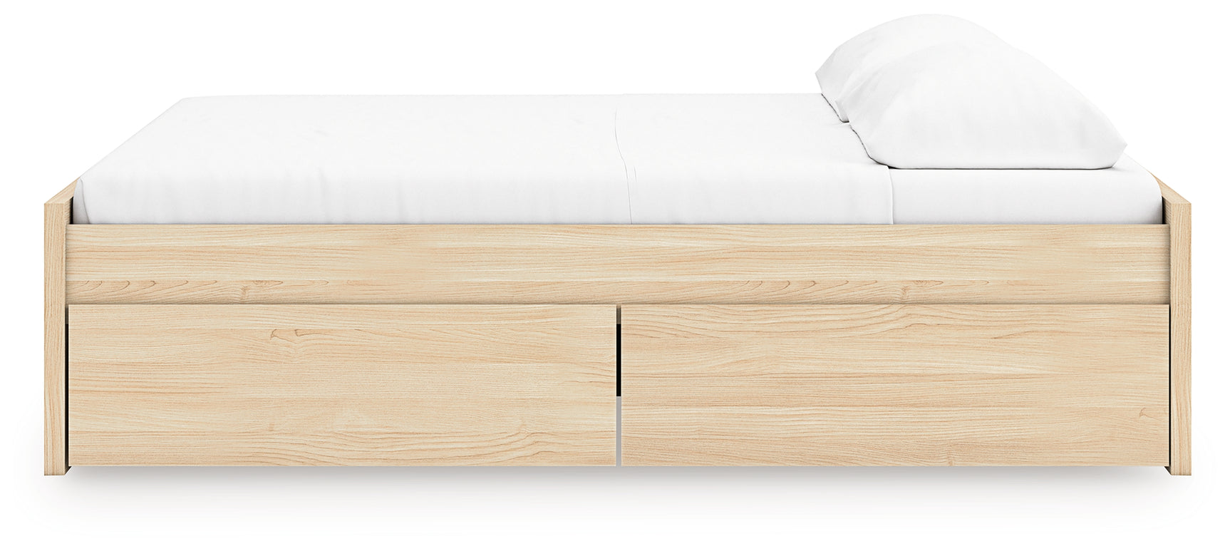 Onita King Platform Bed overview from above