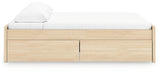 Onita King Platform Bed corner angle