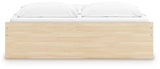 Roll slats supporting mattress frame