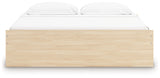 Platform bed side profile