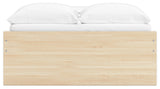 Back view of Onita Full Platform Bed