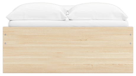 Back view of Onita Full Platform Bed