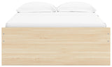 Contemporary Onita Platform Bed assembled view