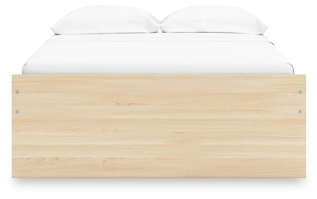 Onita Full Platform Bed side profile highlighting clean lines