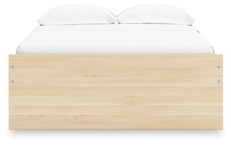 Onita Full Platform Bed side profile highlighting clean lines