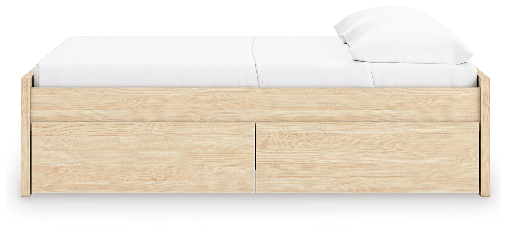 Onita Full Platform Bed installed in modern bedroom setting