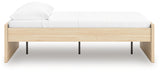 Rear view of Onita platform bed