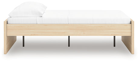 Rear view of Onita platform bed