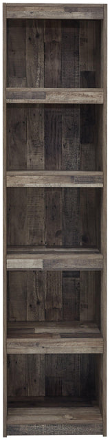 Head-on view of Derekson Multi Gray Pier TV Stand