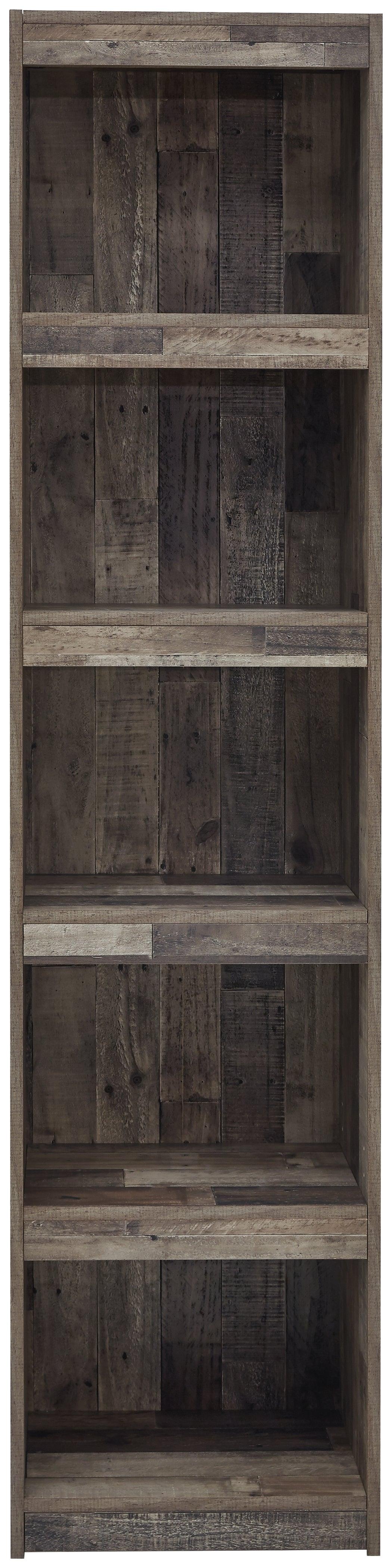 Head-on view of Derekson Multi Gray Pier TV Stand