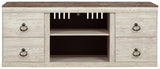Willowton Whitewash 60" TV Stand front view