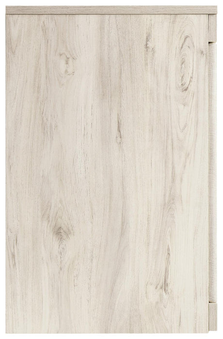Top view of Bellaby Whitewash 60" TV Stand