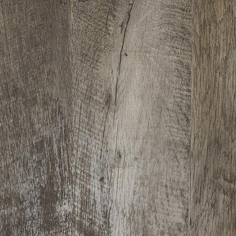Texture of gray planked replicated oak grain finish
