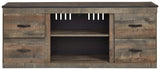Trinell TV Stand head-on front view