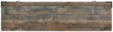 Top view showing plank finish and surface texture