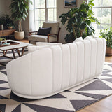Wendy Cream Boucle Sofa frontal view