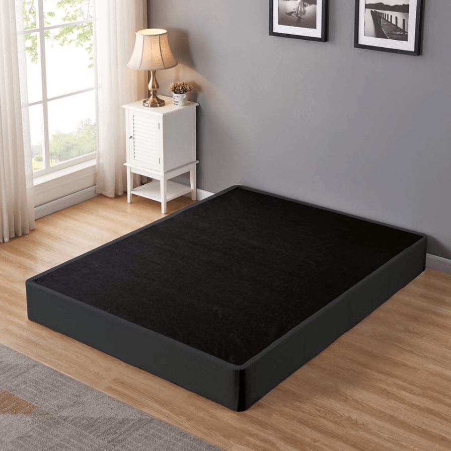 Assembly illustration of Ashley Sleep Foundation Queen Bed Frame