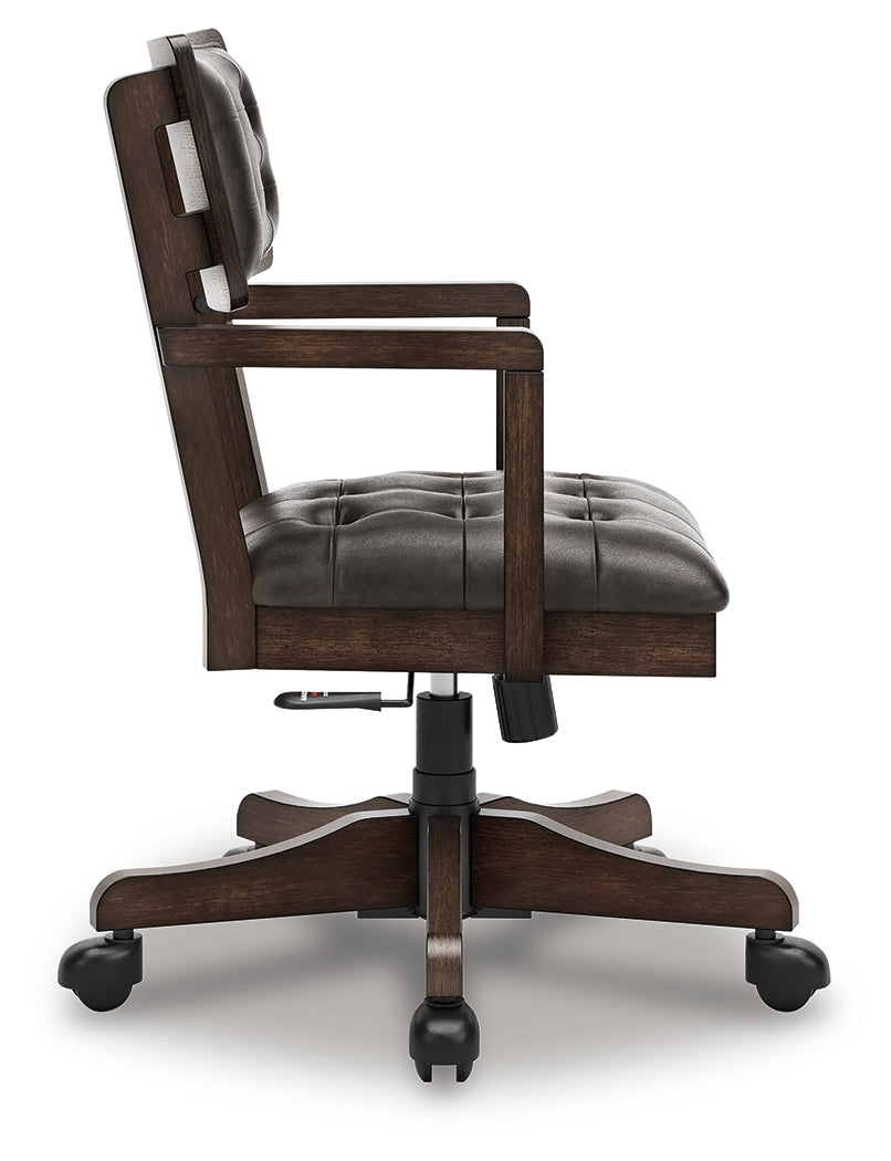 Breckington office chair side view