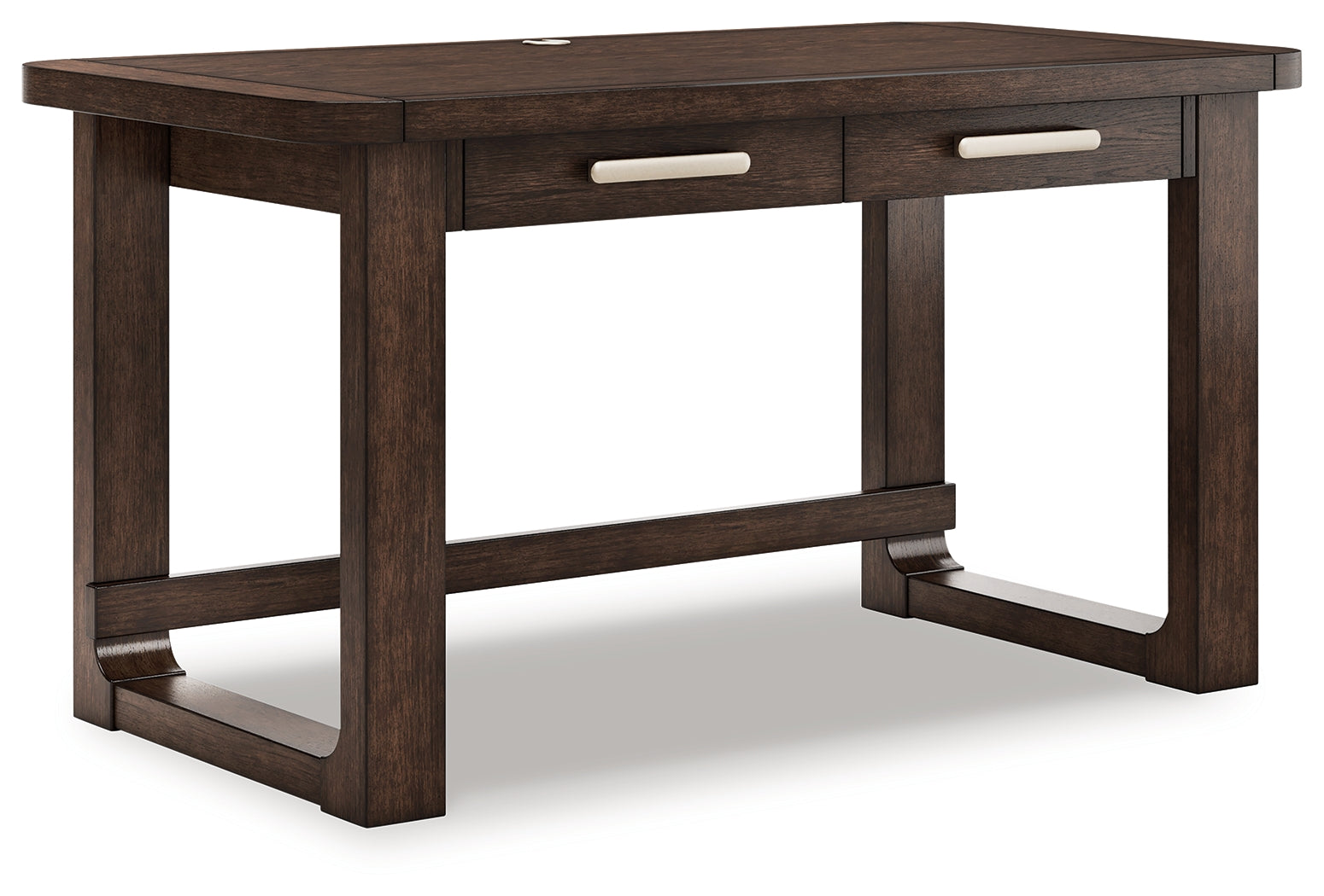 Breckington desk angled side view