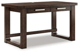 Hardware detail on Breckington home office desk
