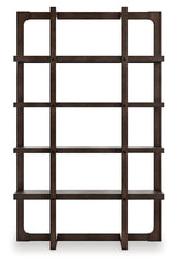 Breckington bookcase back view