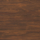 Lyncott brown home office desk with chair, front view