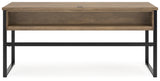 Montia desk open drawer detail