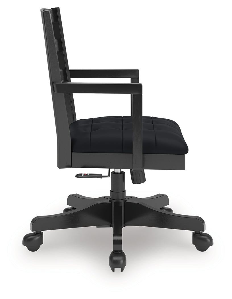 Wildenauer Home Office Desk Chair side profile