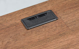 Wildenauer Brown/Black Home Office Desk