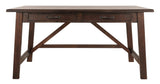 Baldridge Home Office Desk angled front view