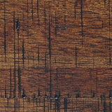 Close-up of Baldridge Rustic Brown wood finish