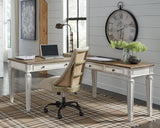 Realyn desk lit room setting