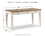 Realyn desk top and storage overview