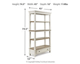 Alternative view of Realyn desk with storage